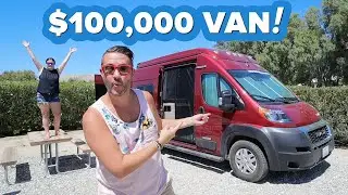 Living in a $100K Van 😲 Full Tour of Our Winnebago Solis 59PX + Zion National Park Tour