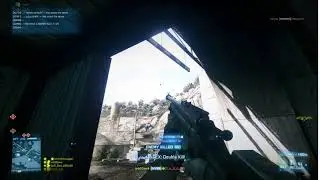 BF3 SV98 Iron Sight Helicopter Takedown