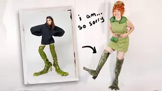 Recreating These Absolutely Cursed Boots (i'm so sorry)