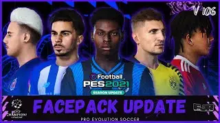 PES 2021 - UPDATE FACE V106 - SIDER VERSION & CPK VERSION | PC
