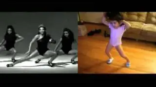 Arianna dancing with Beyonce - Single Ladies