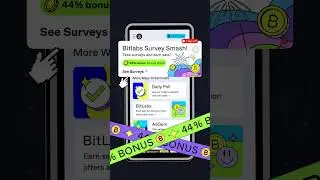 Bitlabs Survey Smash Starts Today! #onlinesurveys #bitcoin