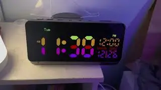 Digital Clock! Love this clock for my son's room!