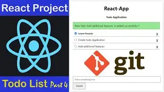 Handle Checkbox | Todo List || React Project - part 4 || Deploy in Github for freeTutorial