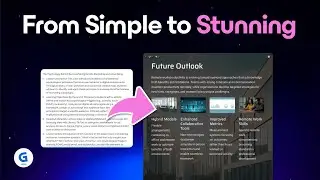 Turn Plain Text into a Professional Document with AI