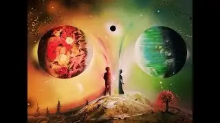 Spray paint art -2ndYT- NEVERENDING POLARITY  +/-