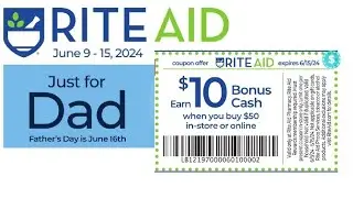 Rite Aid AD SCAN - June 9 - 15, 2024 - Earn $10 BC wyb $50 - @patel7ravi7