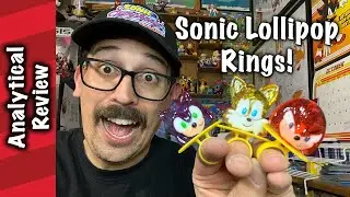Sonic, Tails & Knuckles Lollipop Rings Review!