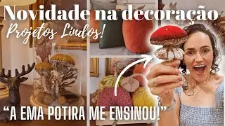 New decoration here! Beautiful and cheap projects😍 Learn how to do it! Seasonal decoration! Autum...