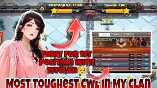 Most Toughest Cwl Of My Clan 🥺😮‍💨#gaminggirlsdiva #clashofclans #cocqueen #gamingchannel #coc