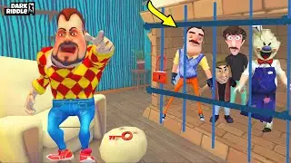 BÜTÜN KÖTÜLER TUZAĞA DÜŞTÜ 😱 Dark Riddle Yeni Macera