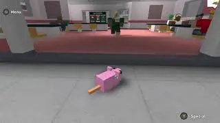 My man ended up throwing himself away - ROBLOX short
