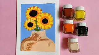 Acrylic painting tutorial for beginners l