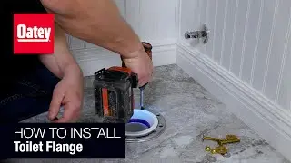How to Install a Toilet Flange