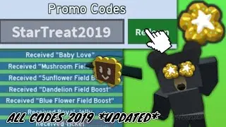 ALL WORKING CODES IN ROBLOX BEE SWARM SIMULATOR 2019 *UPDATED*