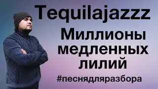 TEQUILAJAZZZ - МИЛЛИОНЫ МЕДЛЕННЫХ ЛИЛИЙ разбор на укулеле