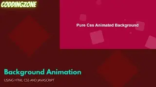 Pure Css Animated Background Using Html Css || Html || Css || future exam