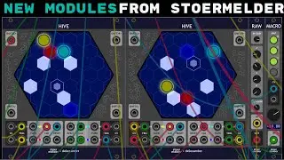 Making IDM patch from scratch with new Stoermelder's modules in VCV Rack