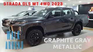 2023 Mitsubishi Strada GLS M/T 4X4 (Graphite Gray Metallic)