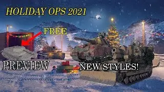 Holiday Ops 2021 Preview in World of Tanks !