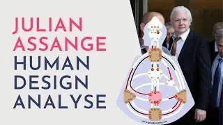 Julian Assange | Kreuz der Spannung | Human Design Analyse
