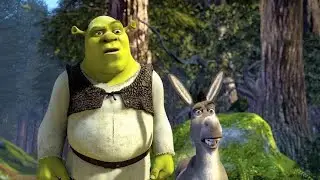 Donkey Meet shrek @shrekardo #funny #donkey #meet #shrek #on #the #jungle #movie #best #scan #foru
