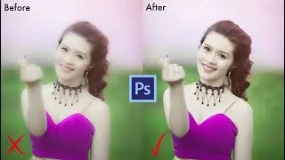 Photoshop📷 Tutorial - Improve Photo Quality In Photoshop [Low to High Resolution]