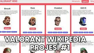 VALORANT API ve REACT KODLAMA #1