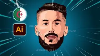 Sergio Ramos Speed Art - Adobe Illustrator