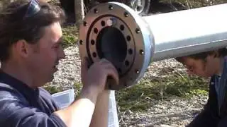 Iskra AT5-1 Wind Turbine Installation