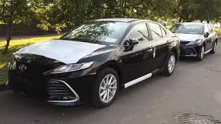 Toyota Camry XV70 в Заводской Упаковке | Круговой ОБЗОР НОВЫХ Камри 360° | Тойота РОЛЬФ | BLACK CAR