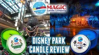 Magic Candle Company Review - Disney Park Candles?!?! Polynesian, Pirates & More!