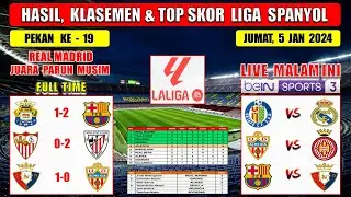 Hasil Liga Spanyol Tadi Malam ~ LAS PALMAS ~ BARCELONA ~ SEVILLA vs ATHLETIC ~ Laliga 2024 Pekan 19