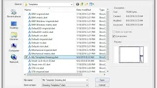Creating Custom Template Drawings BricsCAD