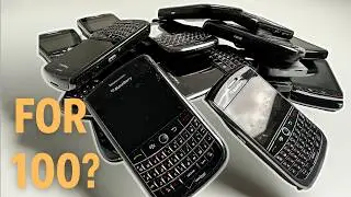 What’s Inside? Unboxing a Box FULL of Iconic BlackBerrys!| I Paid $100 Bucks