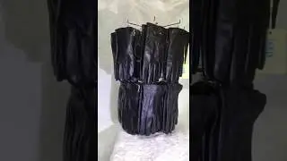 Стойка на 2 яруса с кожаными мужскими перчатками
