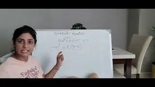 quadratic equation,  to find out whether the equation is a quadratic equation or not.