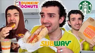 Only Eating FAST FOOD for 24 Hours
