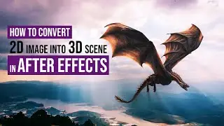How to  Convert 2D image into 3D Scene in After Effects | After Effects Tutorial