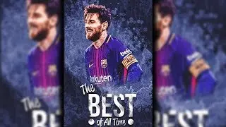 Lionel Messi Wallpaper Tutorial | Sports Wallpaper Tutorial HD | Photoshop Manipulation 2018 |