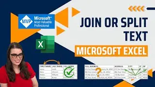 How to EASILY Combine or Separate Data in Excel (With Only 2 Functions!) | Step by Step Tutorial