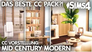 KOSTENLOS 😲 Die Sims 4 Mid Century Modern CC Packs als Download | Mods & CC Vorstellung!