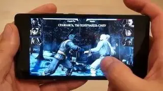 Пример работы игр на смартфоне DEXP IXION ES250 RAGE
