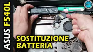 ASUS F540L  / X540L - Sostituzione batteria