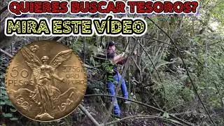 Subiendo montaña Buscando ORO - #oro #detectordemetales #tesoros#playa #deteccion #travel