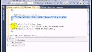 SQL Server ISNULL() & COALESCE() Functions