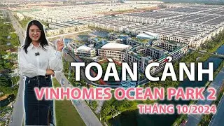 [FLYCAM] Toàn cảnh tiến độ Vinhomes Ocean Park 2 tháng 10/2024