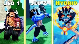 I Leveled Up Kaido in All One Piece Games! (Roblox)
