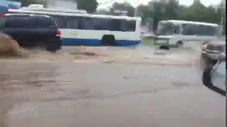 Стоит пройти дождю и Уфа плывет