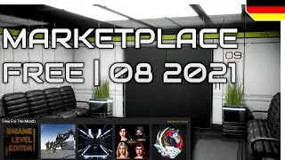 UNREAL ENGINE MARKETPLACE ASSETS DEUTSCH 08 2021 | UE4 FREE FOR THE MONTH DEUTSCH AUGUST 2021
